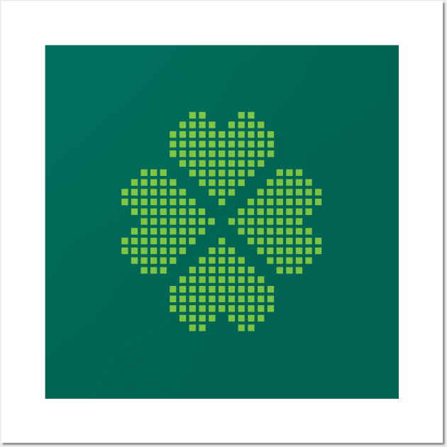 Pixel Luck Wall Art by BadBox